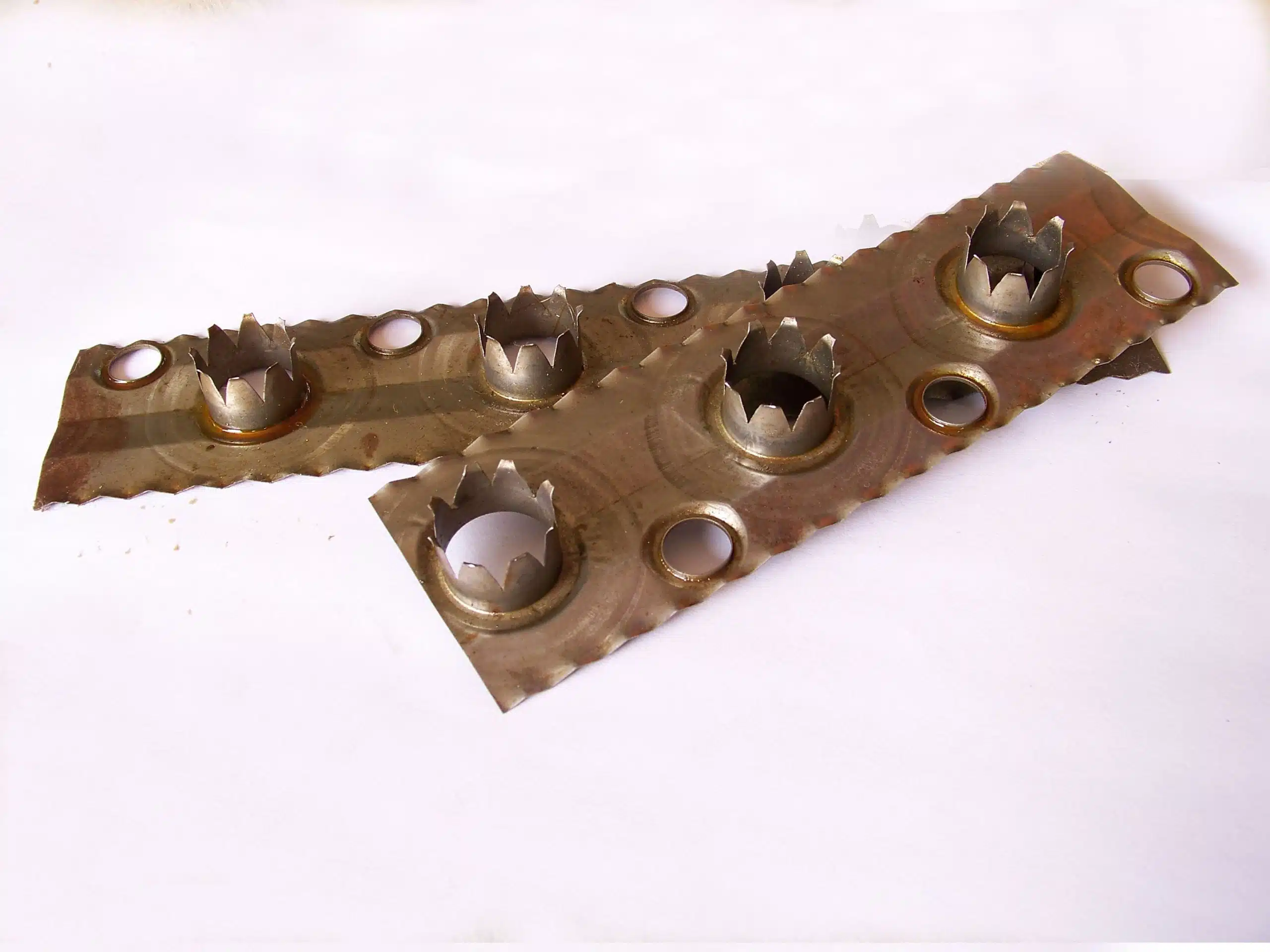Crown profile heat exchanger fins