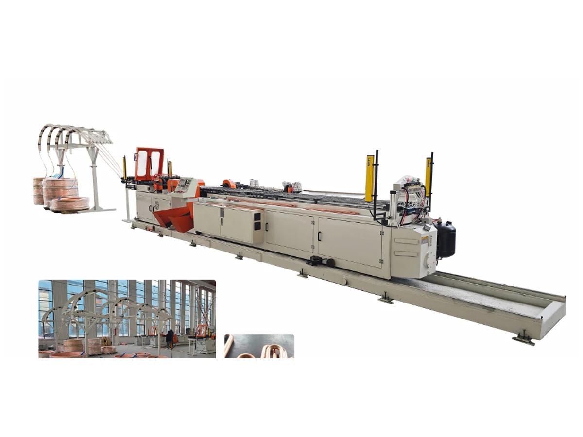 Full automatic hairpin bender for heat exchanger tube processing